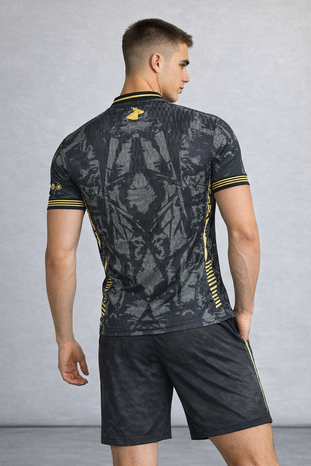 Stealth Performance Camo Set – Black & Gold Edition