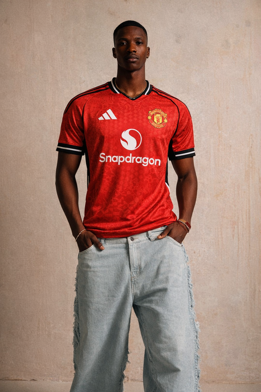 Manchester Red Home Jersey 2024 – Premium Football Shirt
