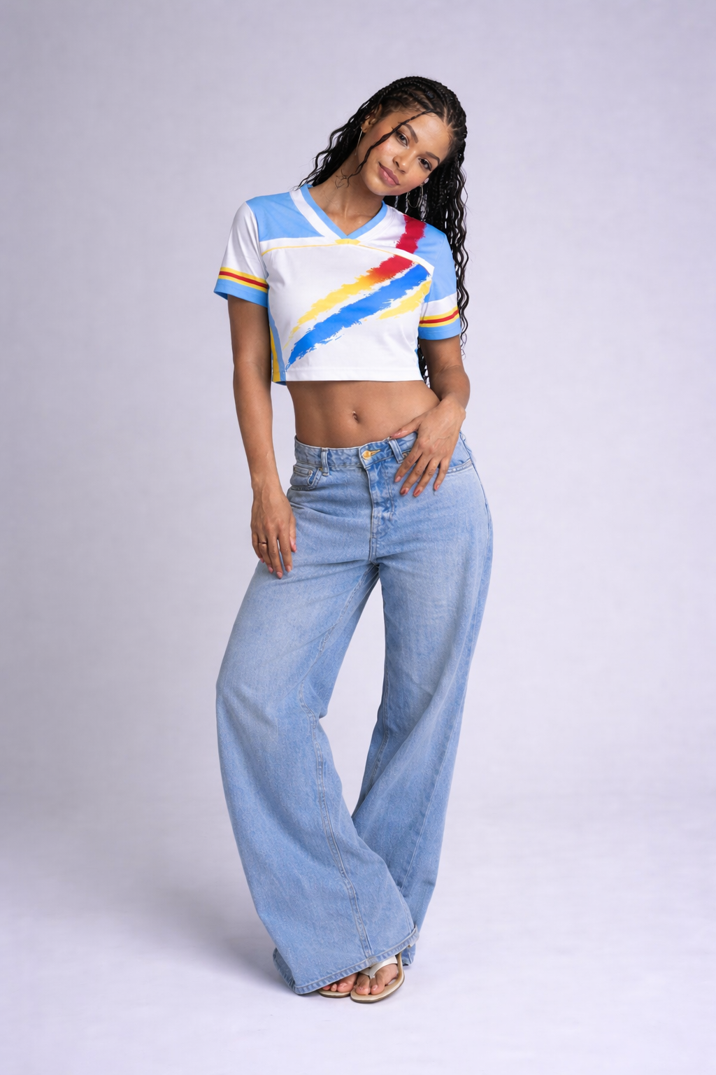 ASCENDX DR Congo Heritage Crop Top
