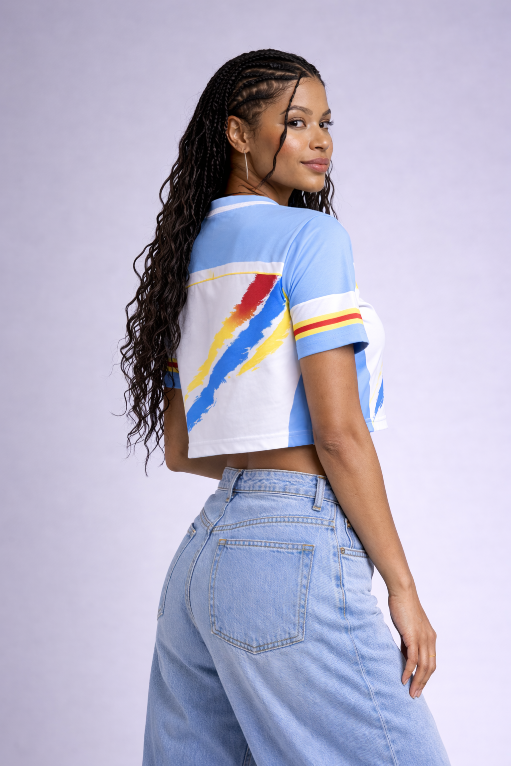 ASCENDX DR Congo Heritage Crop Top