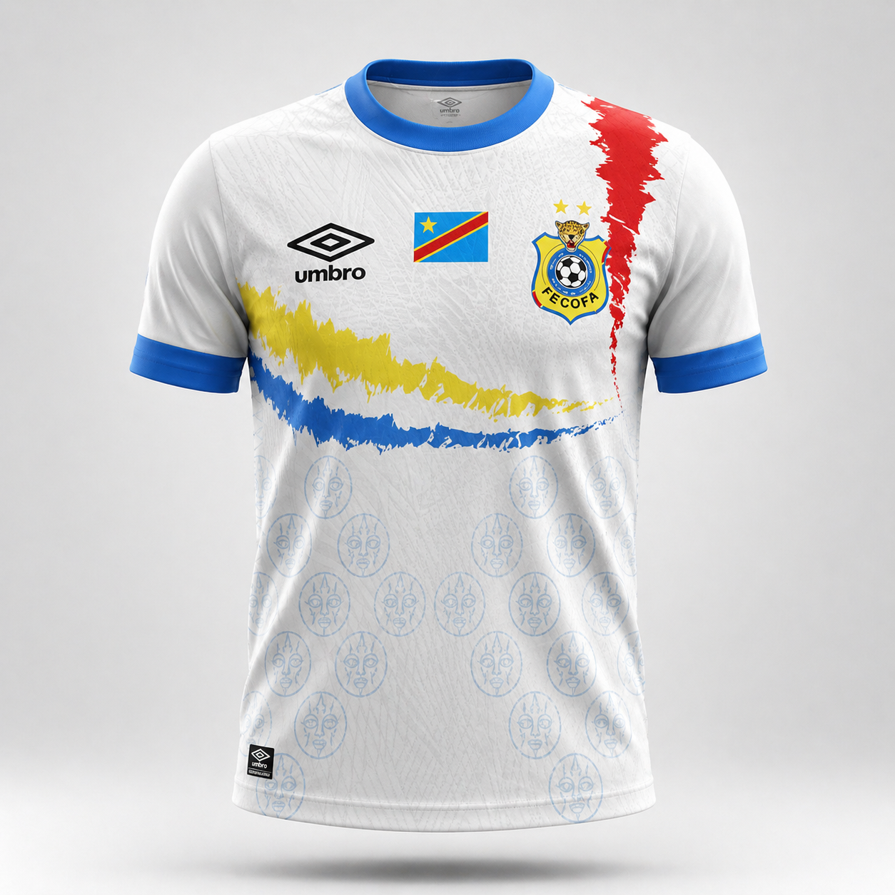 Congo Strike Jersey – Blue Edition (Premium Match Fit)