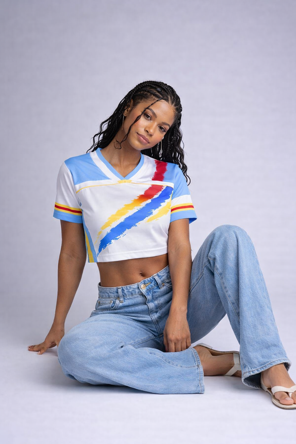 ASCENDX DR Congo Heritage Crop Top