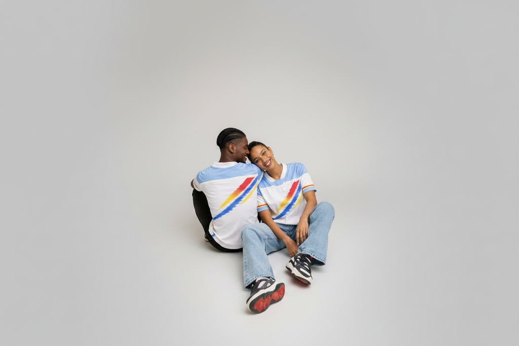 Congo-Inspired Football Jersey – Unisex Fan Soccer Shirt