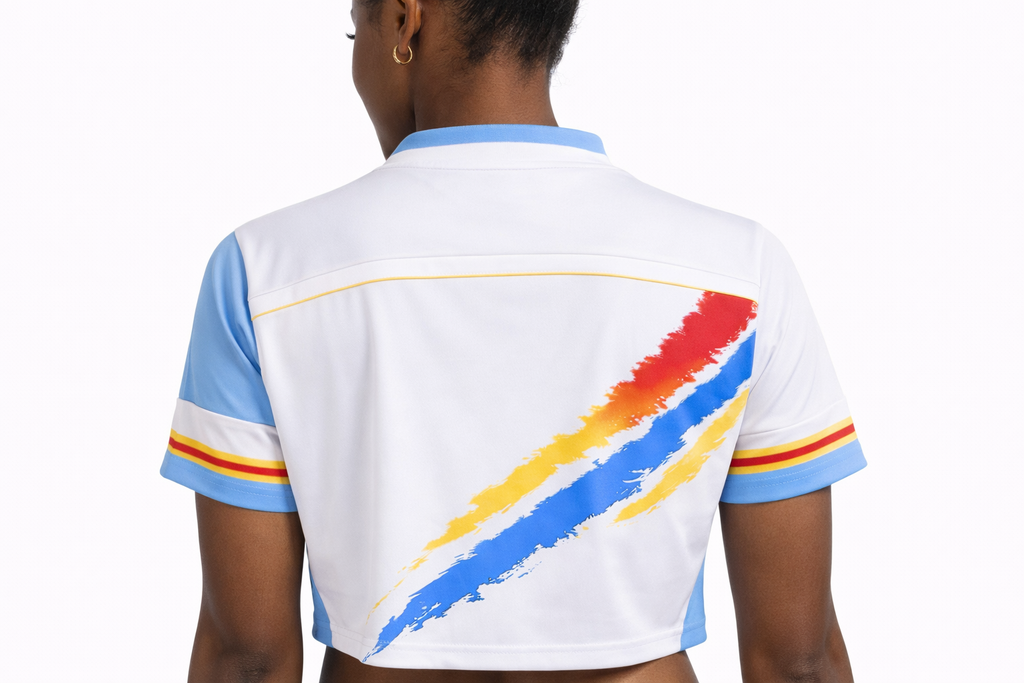 1 CROP TOP AND 1 T-SHIRT ASCENDX DR Congo Couple Set