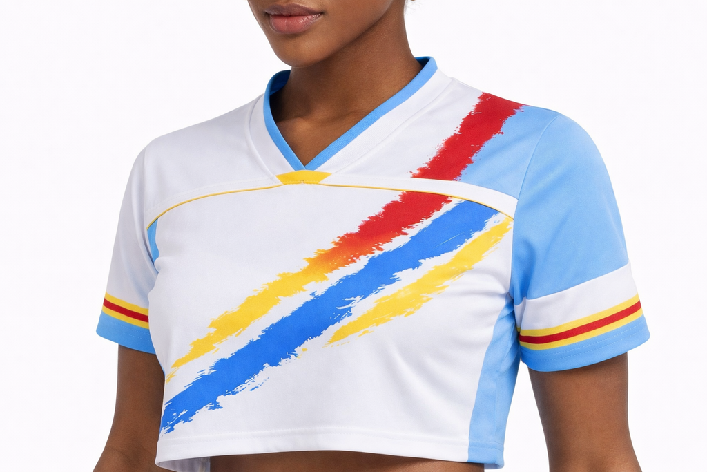 1 CROP TOP AND 1 T-SHIRT ASCENDX DR Congo Couple Set